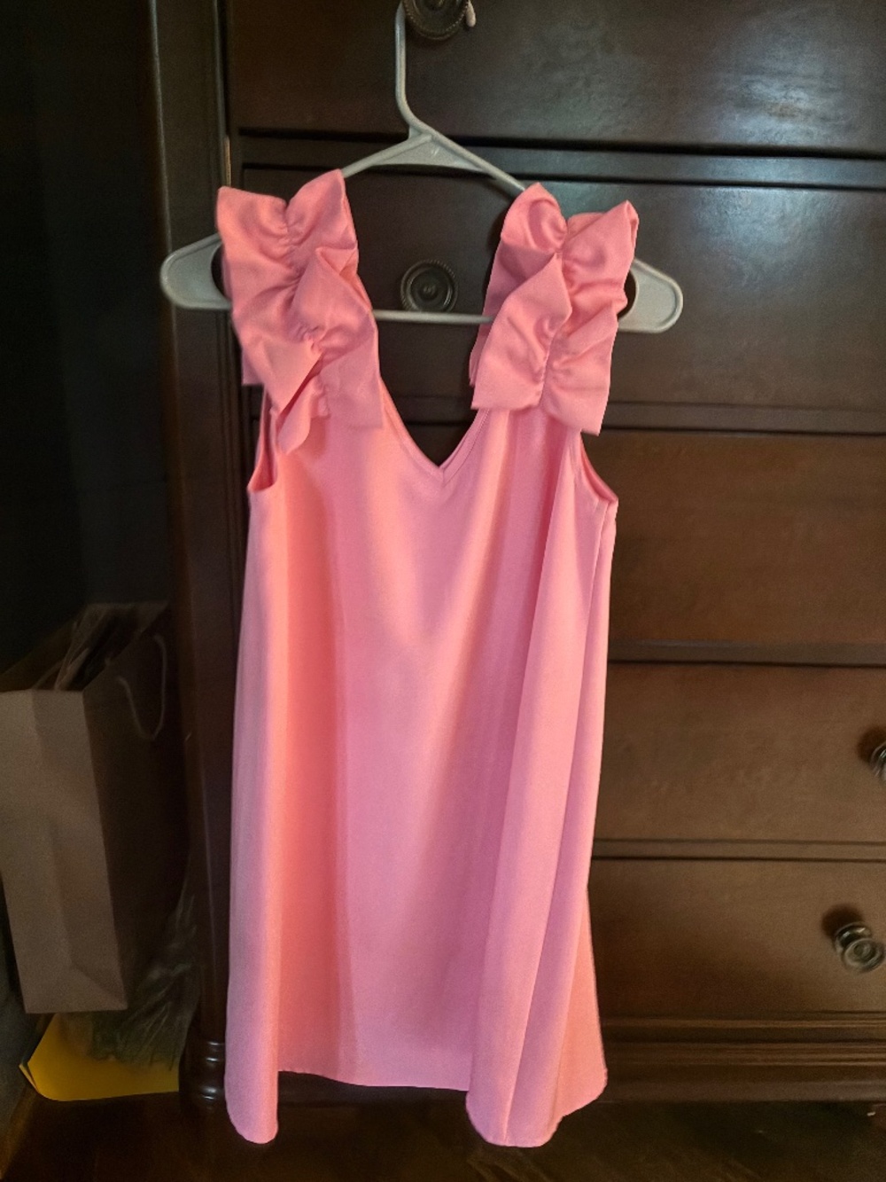 Mud pie pink sleeveless sundress